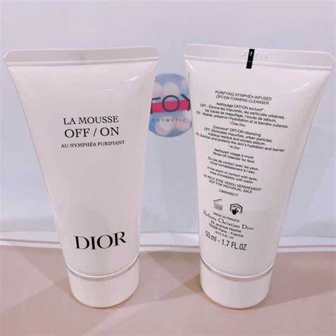 Dior La Mousse Off/on Foaming Cleanser ingredients (Explained)